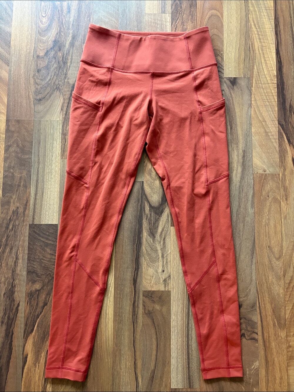 5.11 Tactical Women’s Rust Orange Active Leggings - Small